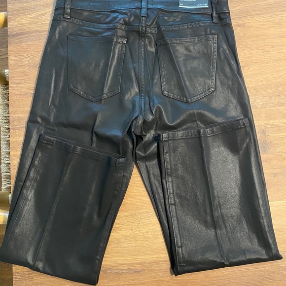 New Joe’s Women’s cropped jeans shiny black - Picture 6 of 9